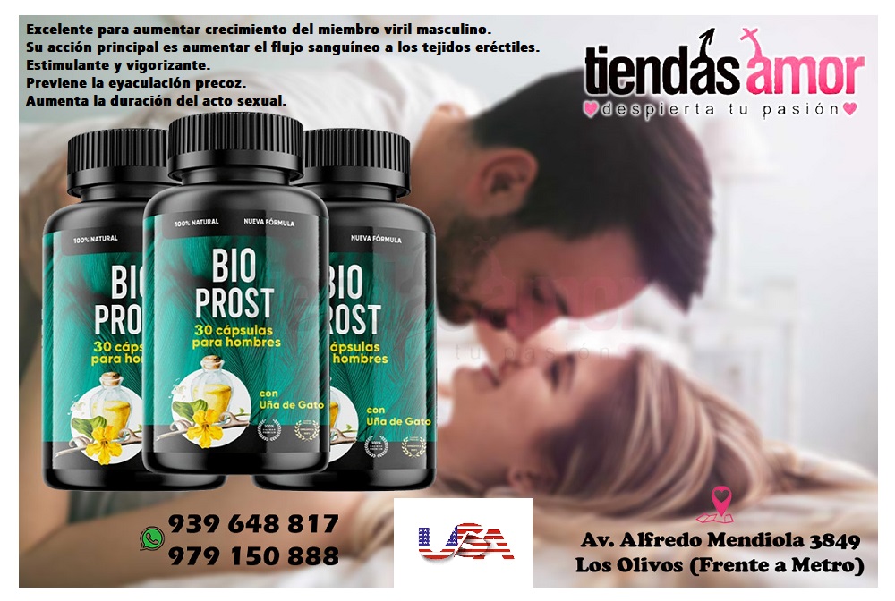 BIO PROST -POTENCIADOR SEXUAL - AFRODISIACO PARA DAMAS - SEXSHOP 